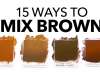 What Colors Make Brown? The Ultimate Guide To Mixing Brown
