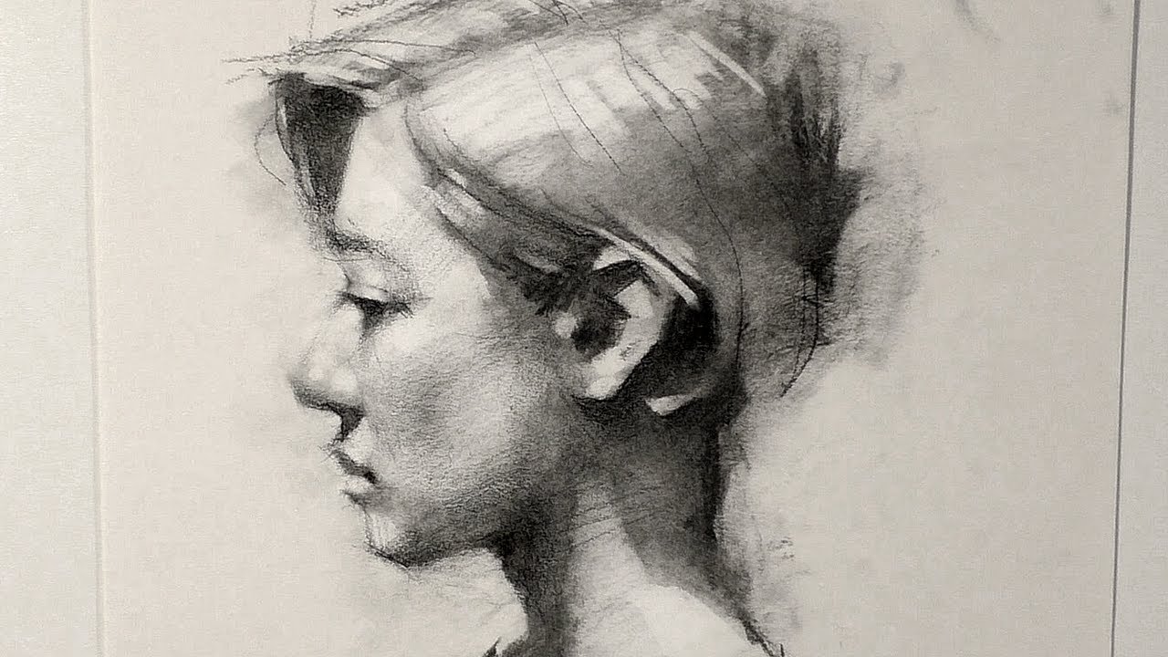 A Step by Step Portrait Drawing with Vine Charcoal: Juan