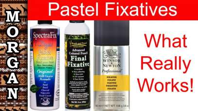 PASTEL FIXATIVE Spray review – soft pastel : pastel pencil