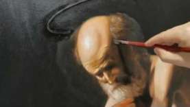Caravaggio Technique Tutorial "Saint Jerome in Meditation"