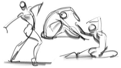 Digital Gesture Drawing with NORM