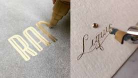 AMAZING CALLIGRAPHY AND LETTERING WITH A MARKER WITH A PEN