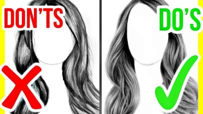 DO'S & DON'TS: How to Draw Realistic Hair | Step