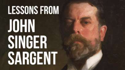 What We Learn From JOHN SINGER SARGENT About Painting |