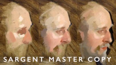 Portrait Painting on Lockdown – John Singer Sargent Master Copy