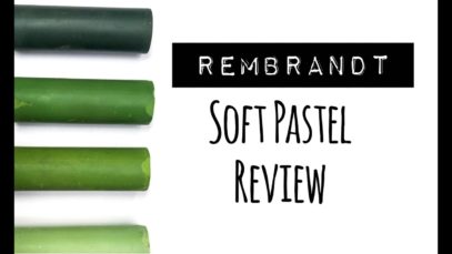 Rembrandt Soft Pastel Review and Pastel Demonstration #RembrandtPastels