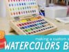 Making a studio DIY watercolors box