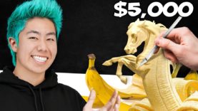Best Banana Sculpture Wins $5,000 Challenge! | ZHC Crafts