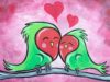 EP54- 'Love Birds' – Valentine's Day step-by-step acrylic painting tutorial