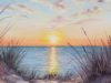 Sand Dunes Beach Sunset Seascape- Acrylic Painting LIVE Tutorial