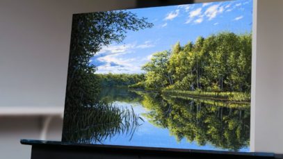 Painting a Realistic Landscape – Paint with Ryan