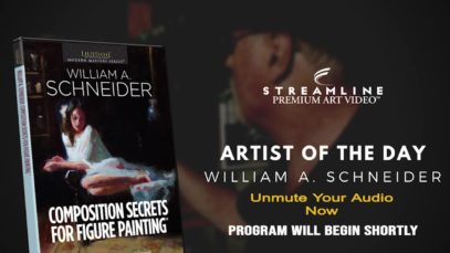 William A. Schneider “Composition Secrets for Figure Painting” **FREE OIL
