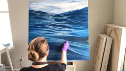 Oil Painting Tutorial – How to Paint Realistic Ocean Waves