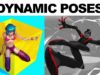 HOW TO DRAW DYNAMIC POSES! Drawing action & Foreshortening