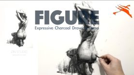 Charcoal Drawing: Expressive Figure Drawing.