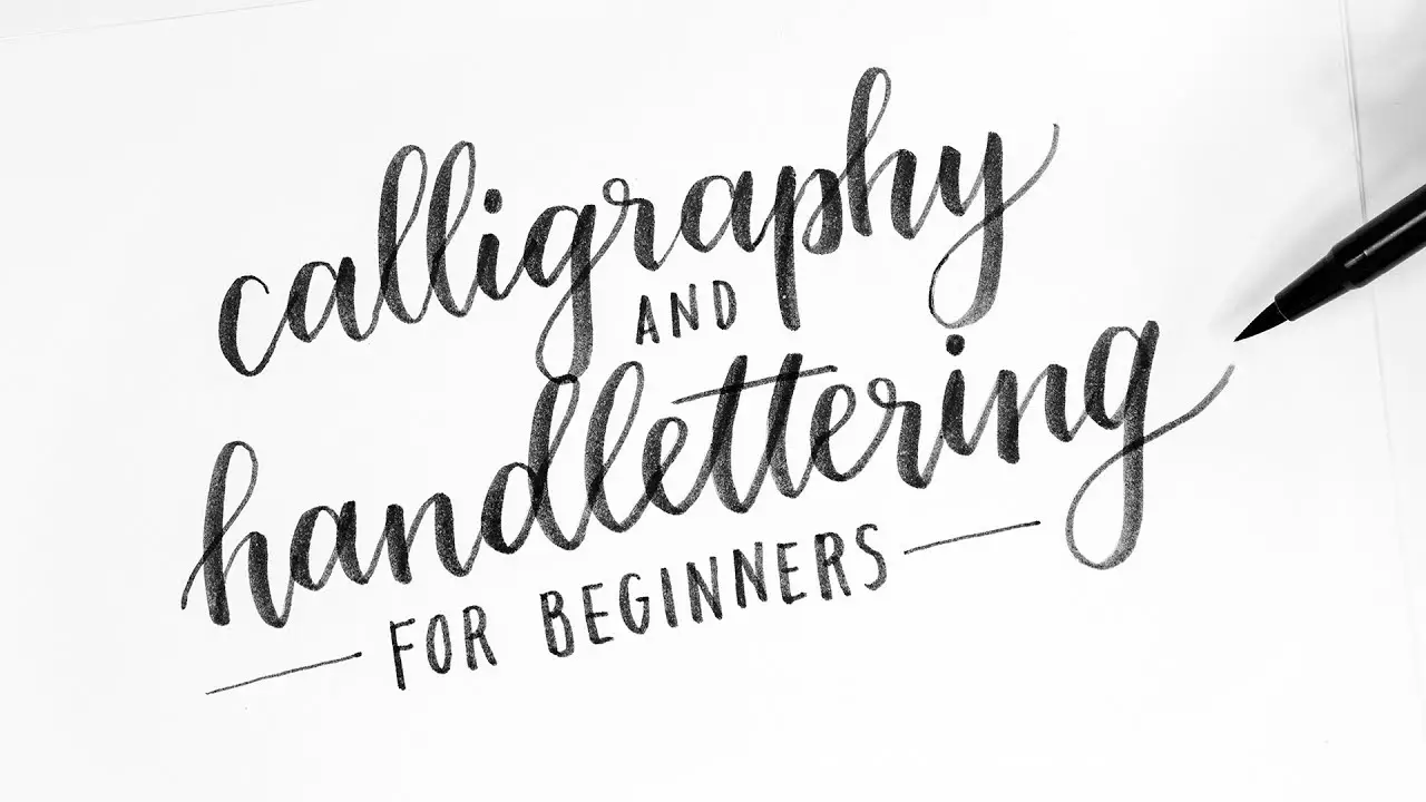 Learn Gothic Calligraphy the Easy Way - Part 2: Strokes - PaintingTube